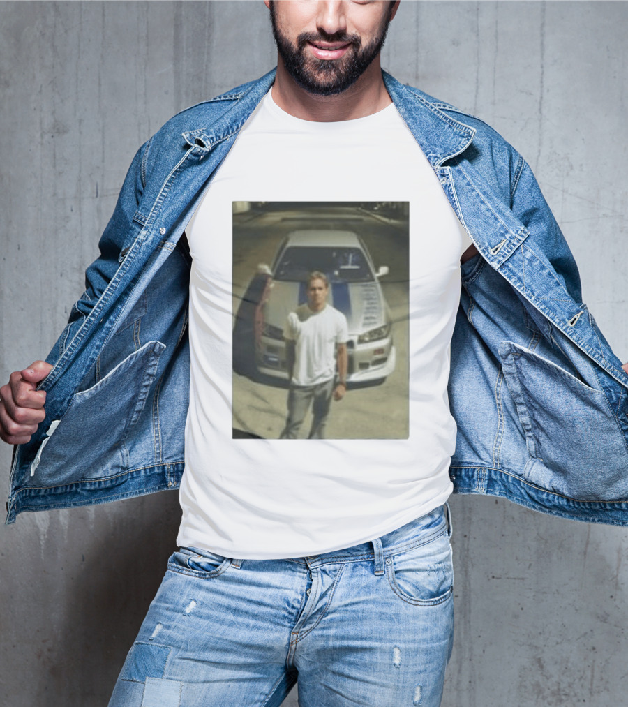 50th Birthday Archive 01 The Paul Walker Foundation Nissan Skyline R34 T-Shirt