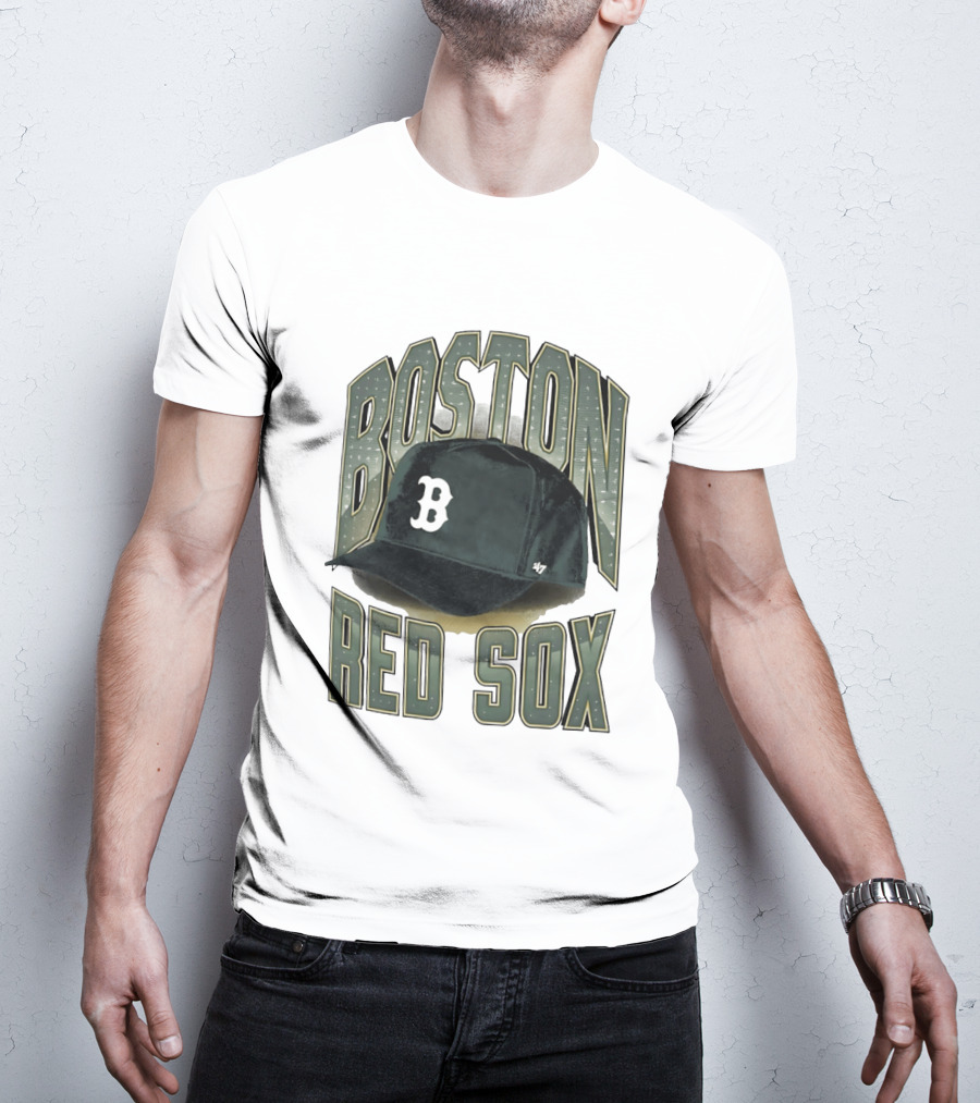Boston Red Sox B Hat 47 Brand City Connect Dune Tubular T-Shirt