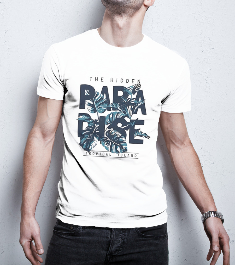 The Hidden Paradise Tropical Island Experience With Lush Foliage T-Shirt