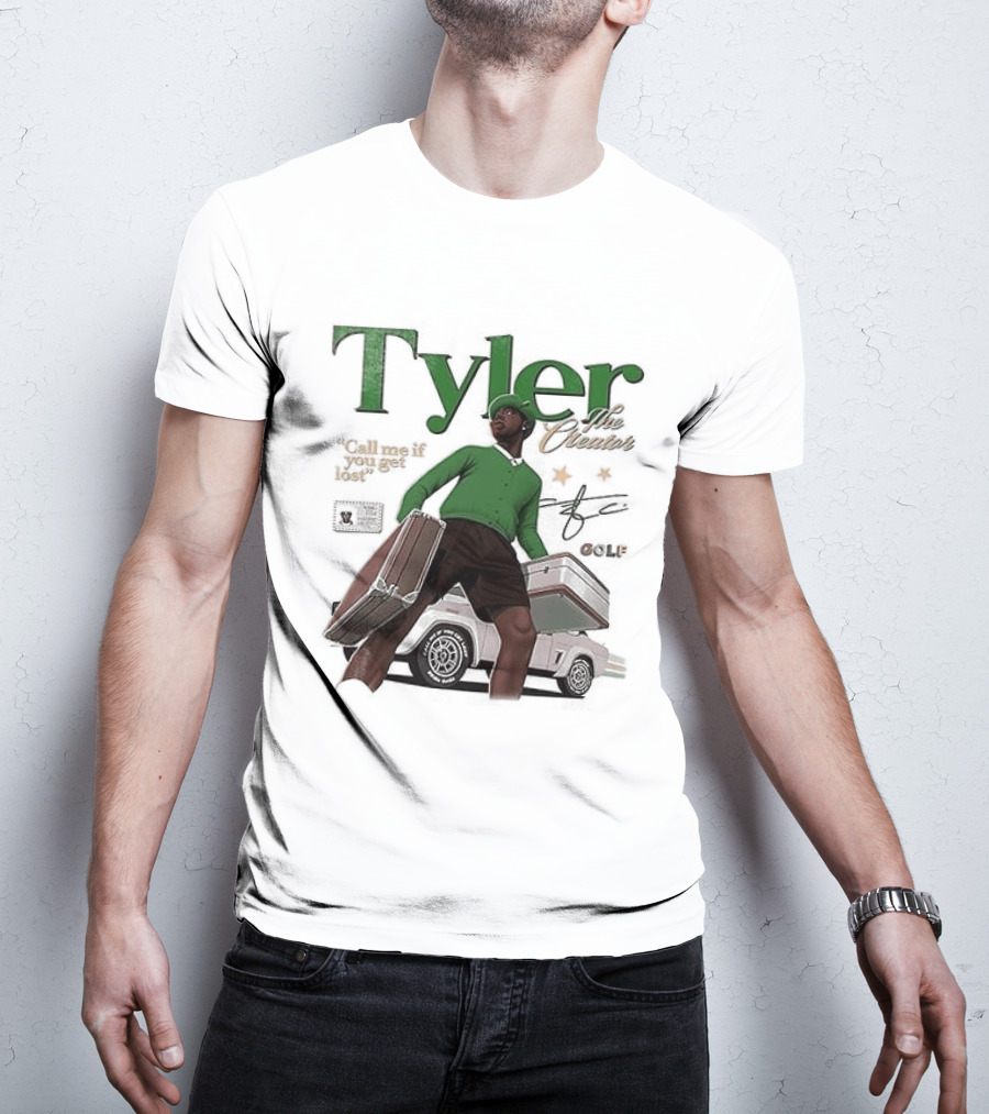 Tyler The Creator Call Me If You Get Lost Vintage Aesthetic Golf Wang T-Shirt