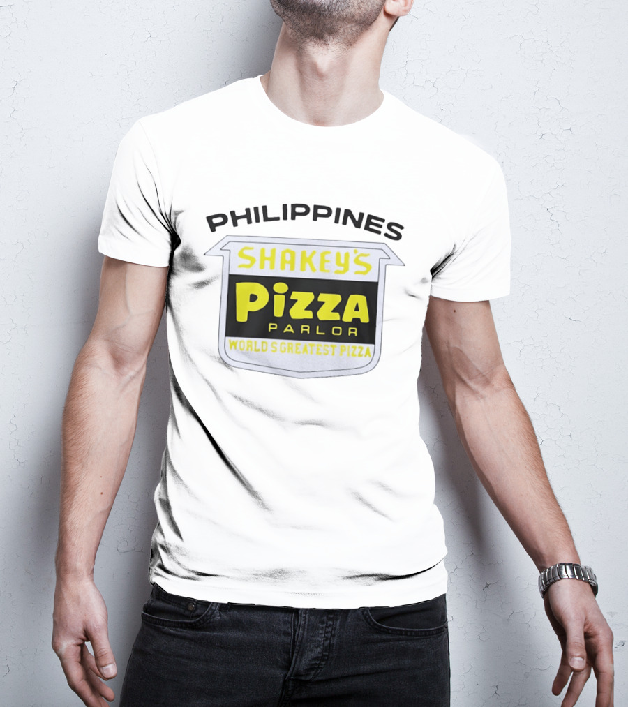 Philippines Shakey's Pizza Parlor World's Greatest Pizza T-Shirt
