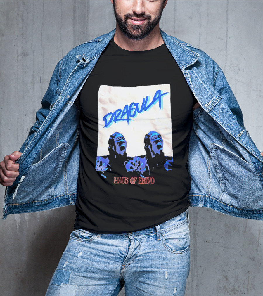 Cynthia Erivo Dracula Haus Of Erivo Blue Artistic T-Shirt