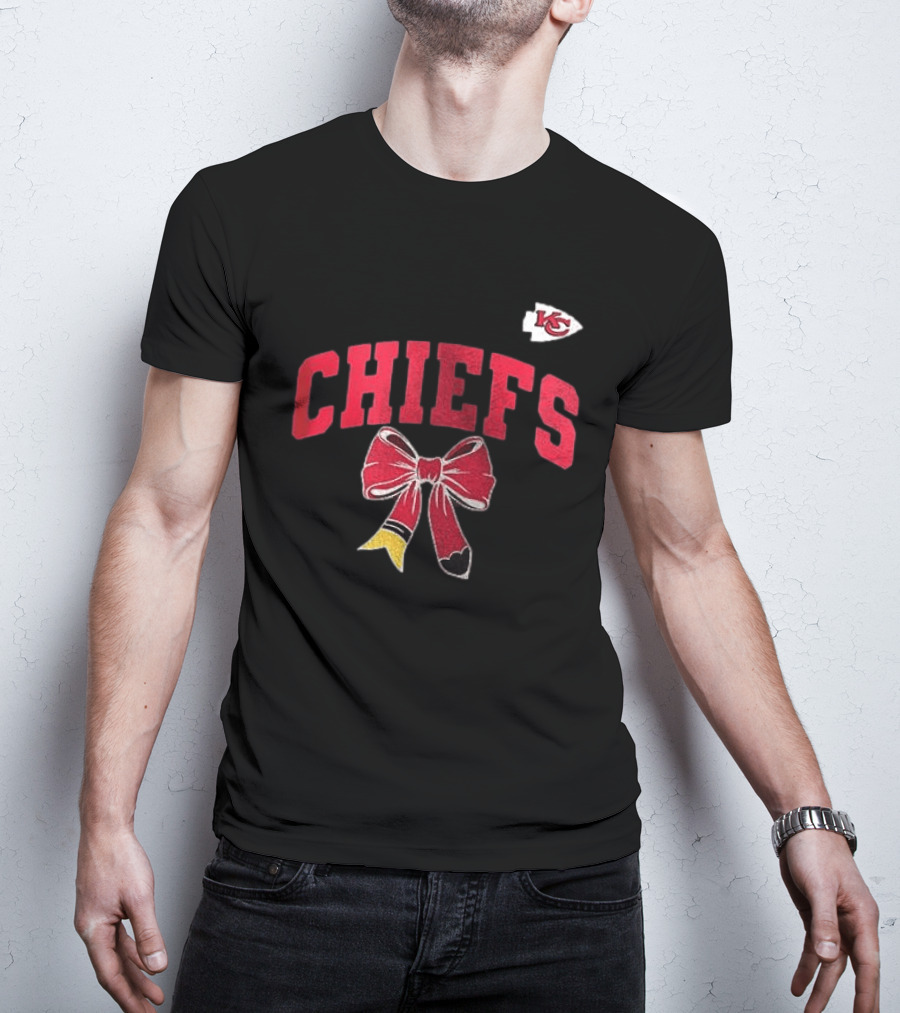 Kansas City Chiefs Retired Teacher Lover Ribbon T-Shirt