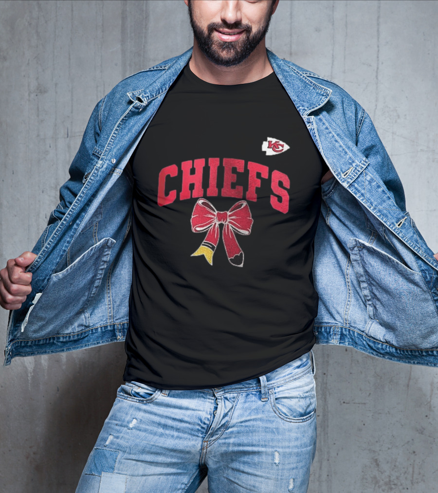 Kansas City Chiefs Retired Teacher Lover Ribbon T-Shirt