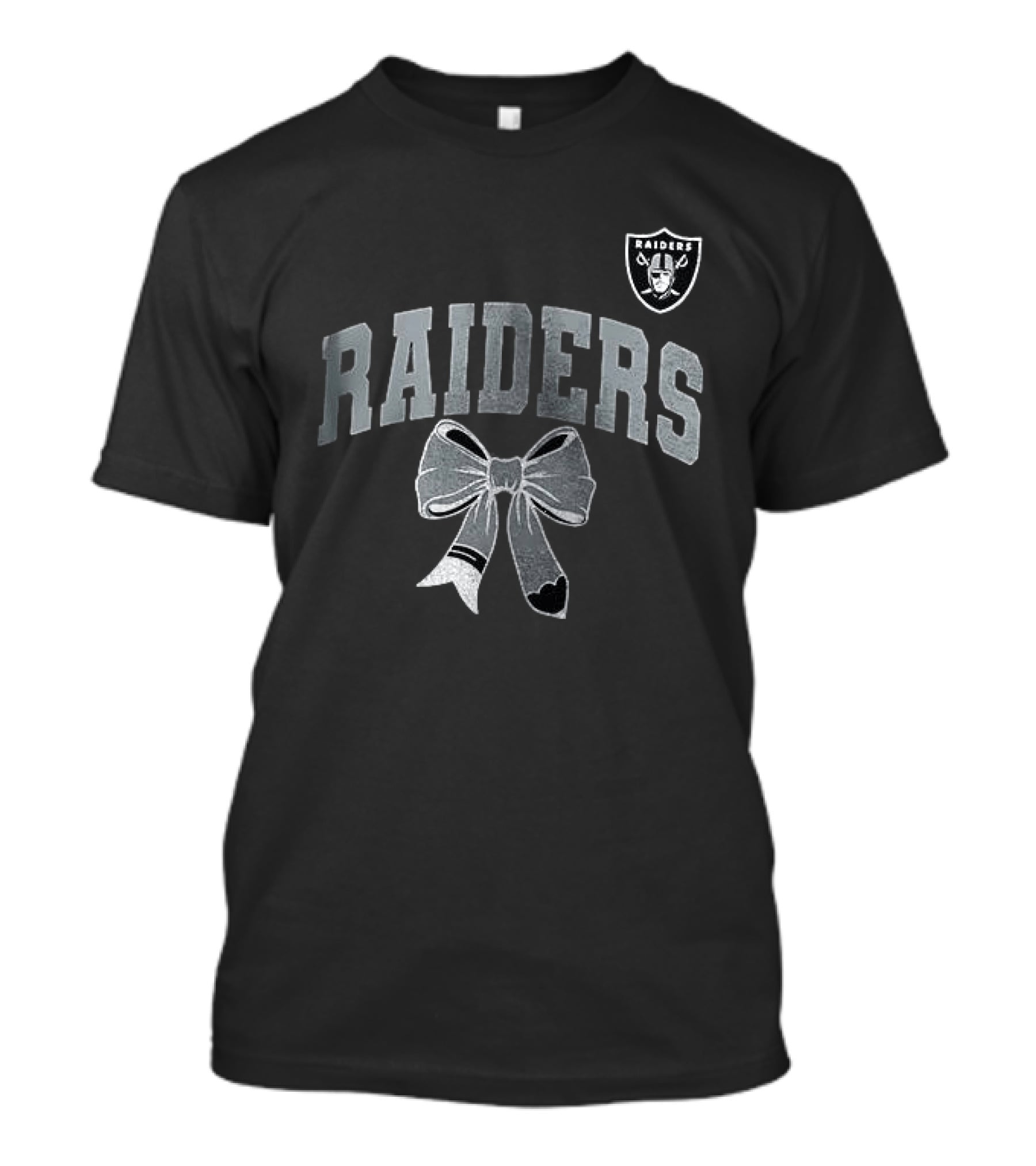 Las Vegas Raiders Retired Teacher Loves Her Ribbon T-Shirt