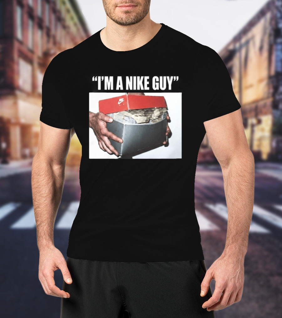 LeBron James Nike Air Cash Sneaker Box T-Shirt