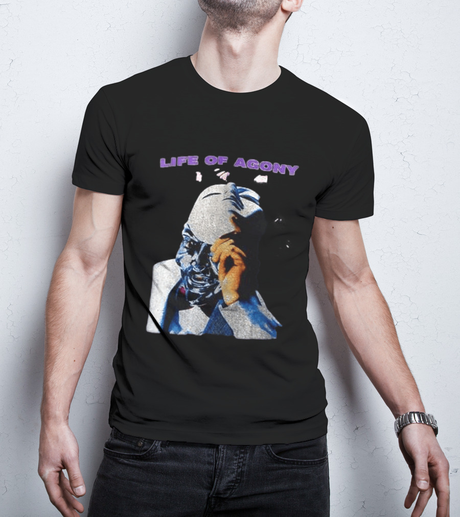 Life Of Agony Ugly Masked Face T-Shirt