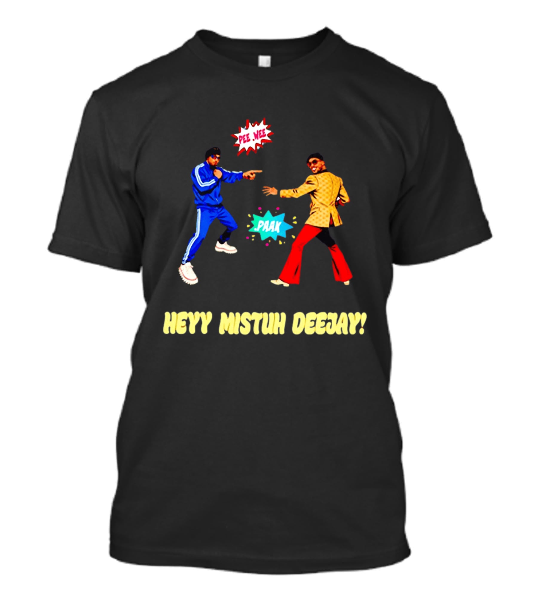 DJ Pee Wee Vs .Paak Heyy Mistuh Deejay The Romantic Tour Live 2026 T-Shirt