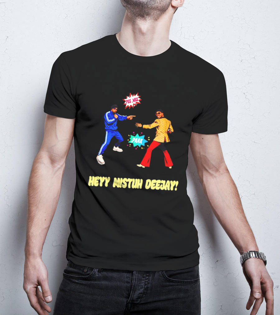 DJ Pee Wee Vs .Paak Heyy Mistuh Deejay The Romantic Tour Live 2026 T-Shirt