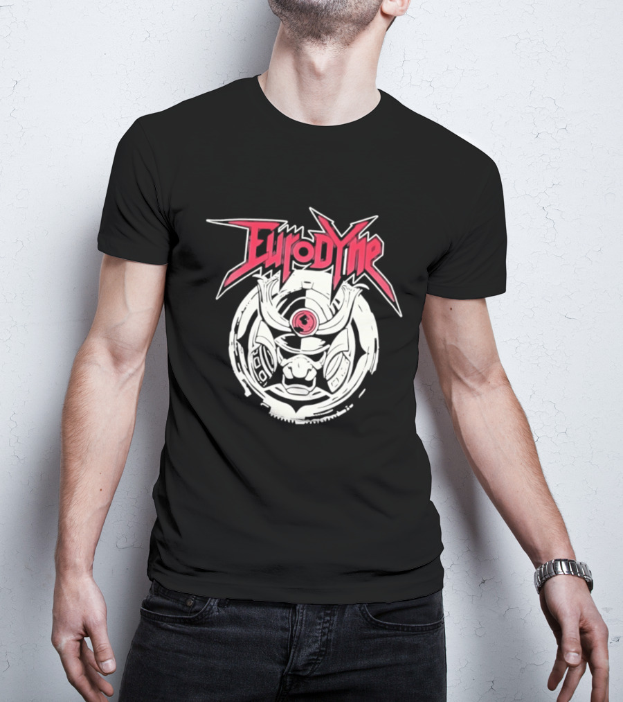 Eurodyne Samurai Cyberpunk Oni RCP77 T-Shirt