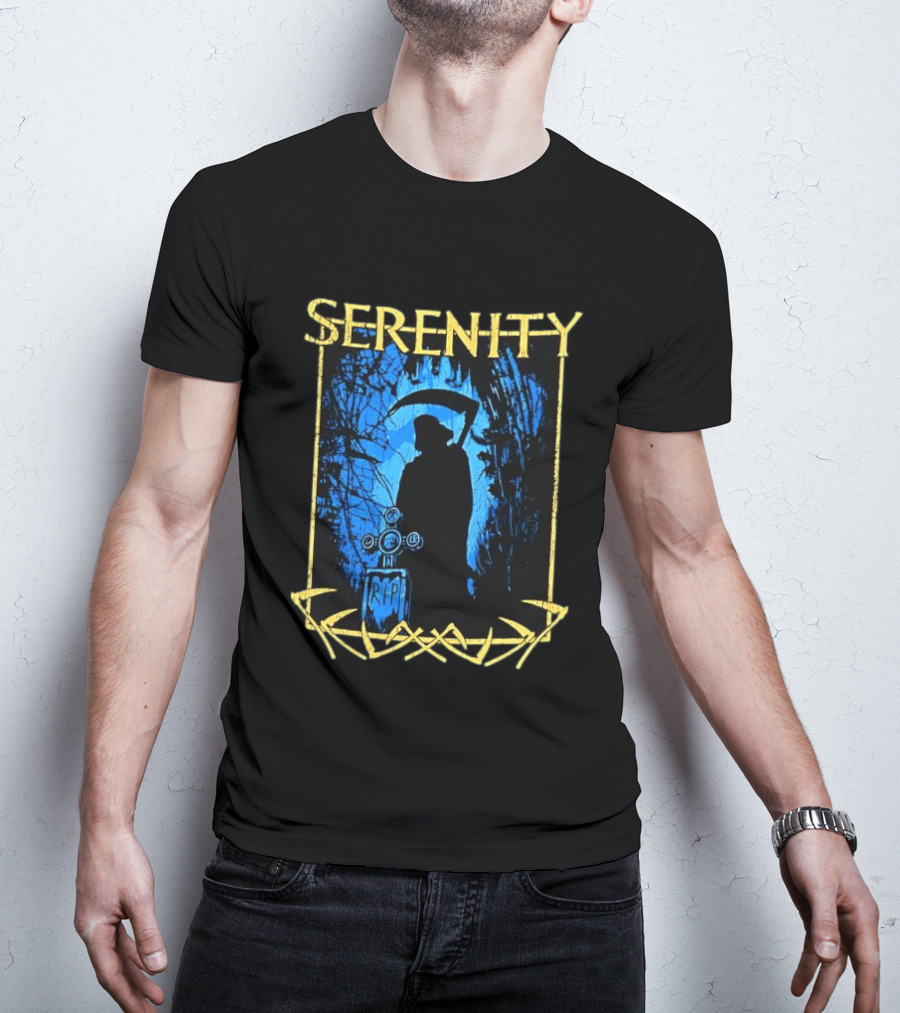 Serenity Grave Robber Reaper RIP Warren Lotas T-Shirt