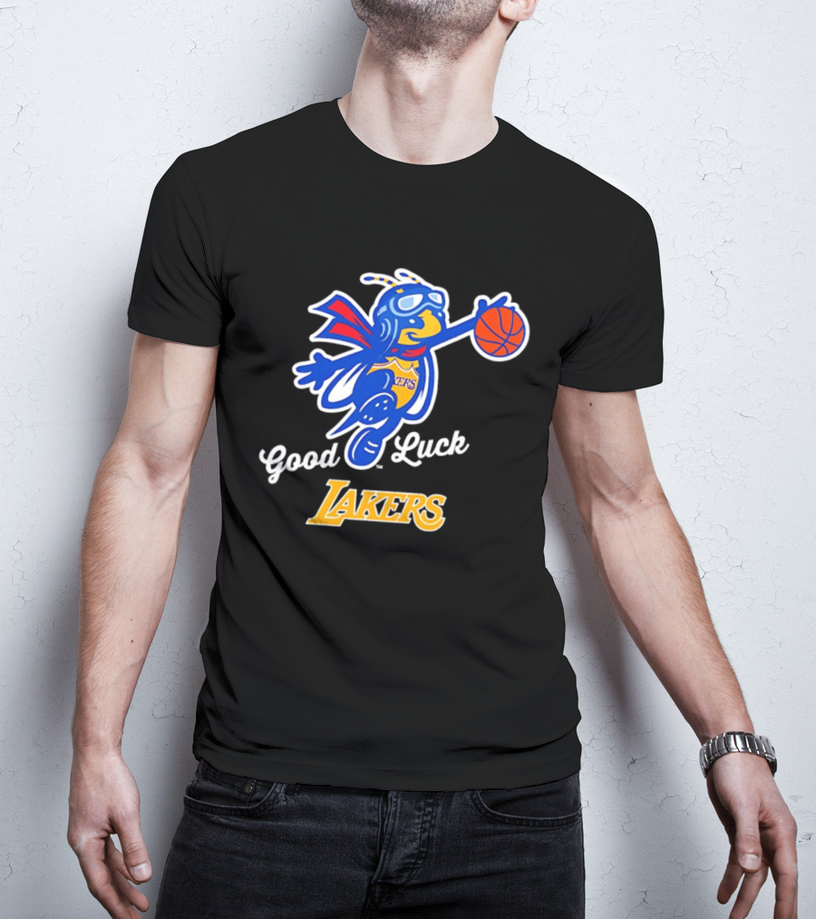 Good Luck Lakers Bee Basketball Team Spirit T-Shirt