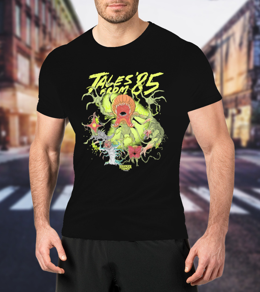 Tales From '85 Creature Monster Scene T-Shirt