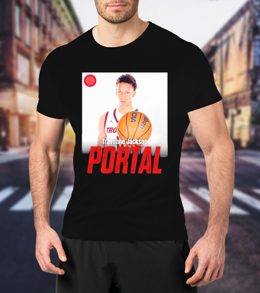 Travonne Jackson Portal NCAA Basketball T-Shirt