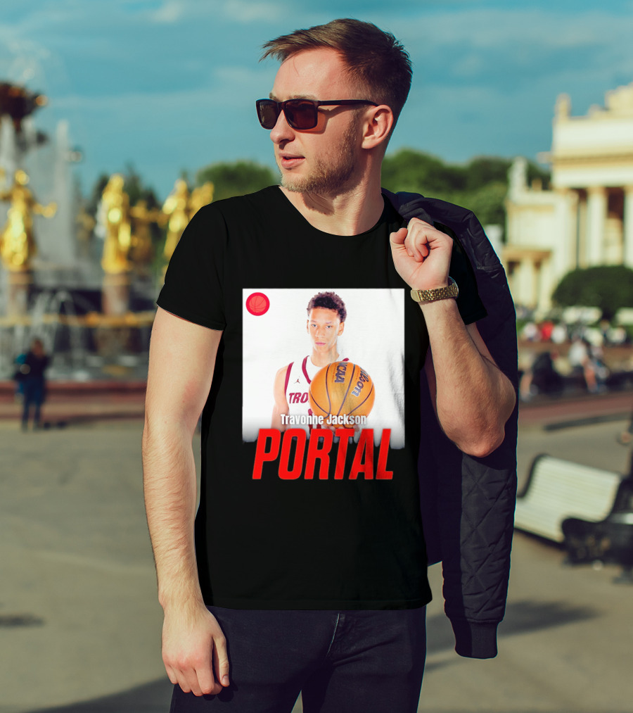 Travonne Jackson Portal NCAA Basketball T-Shirt