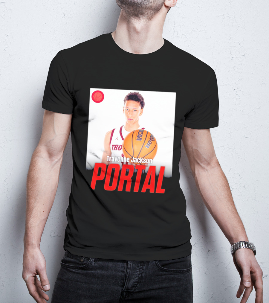 Travonne Jackson Portal NCAA Basketball T-Shirt
