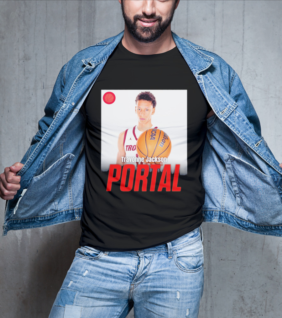 Travonne Jackson Portal NCAA Basketball T-Shirt