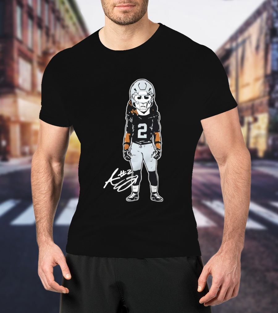 Boogeyman Ashton Jeanty Las Vegas Football Number 2 T-Shirt