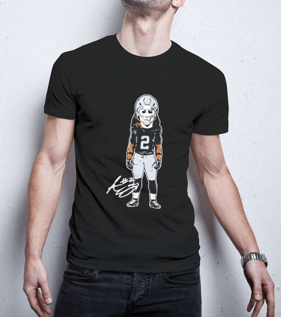 Boogeyman Ashton Jeanty Las Vegas Football Number 2 T-Shirt