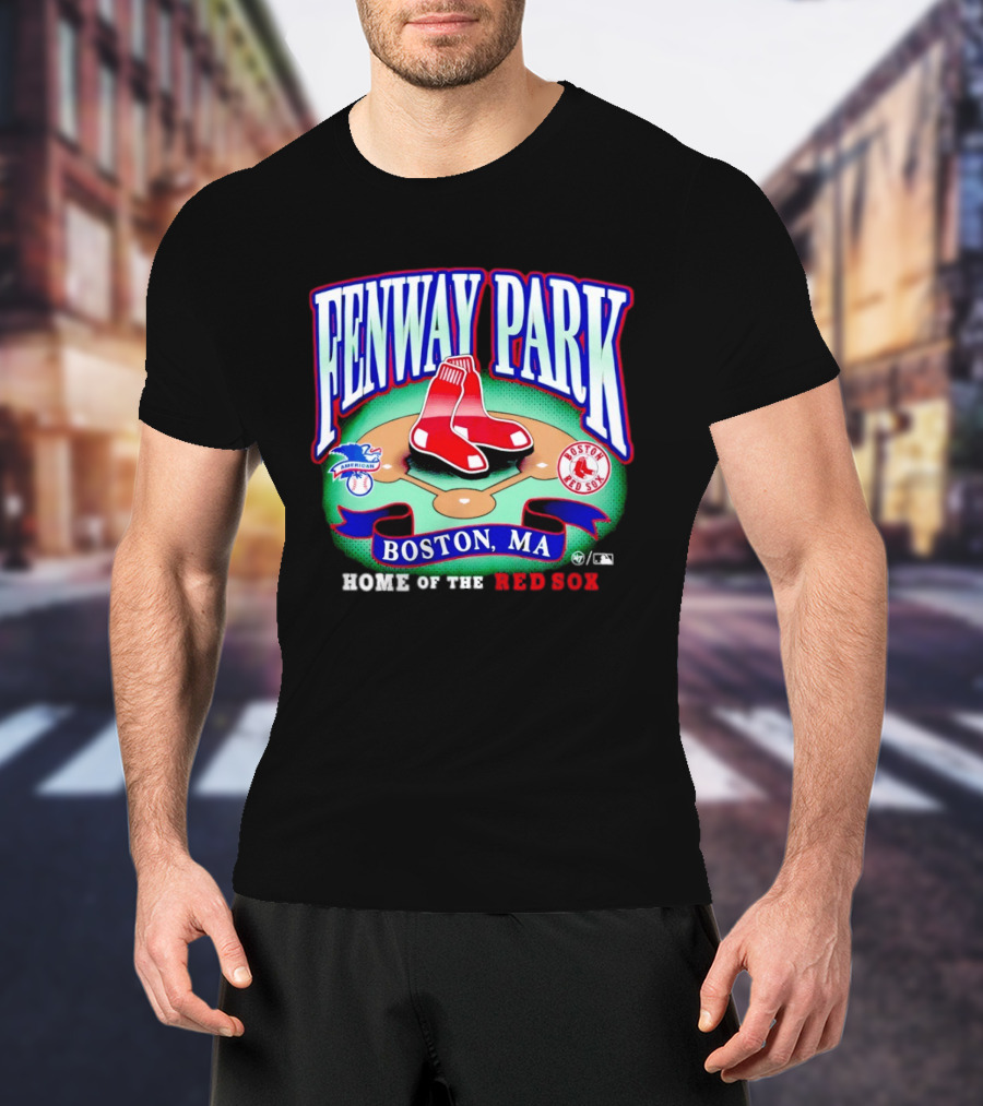 Boston Red Sox Fenway Park Boston MA Home Of The Red Sox American League 2026 T-Shirt