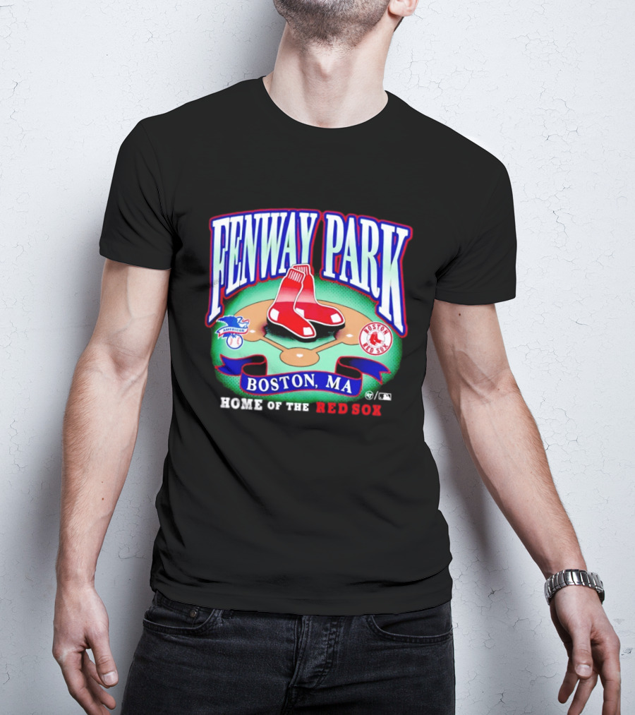 Boston Red Sox Fenway Park Boston MA Home Of The Red Sox American League 2026 T-Shirt