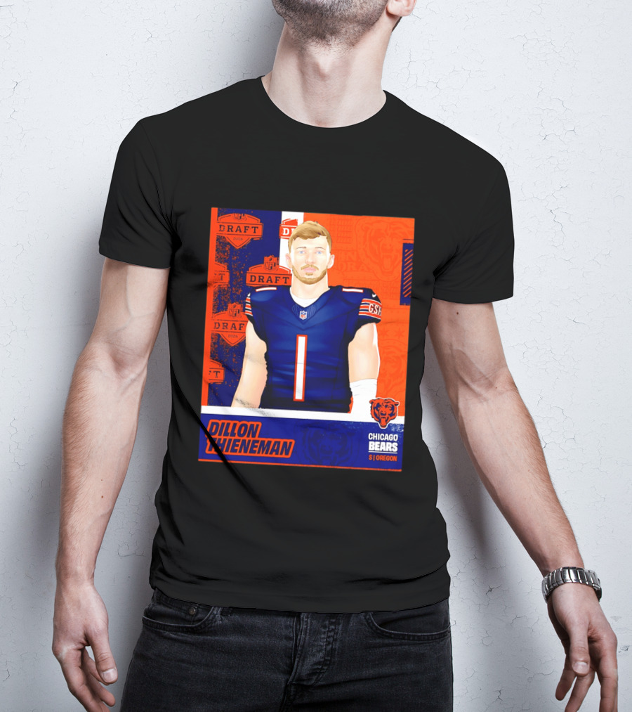 NFL 2026 Draft Chicago Bears Dillon Thieneman Oregon T-Shirt