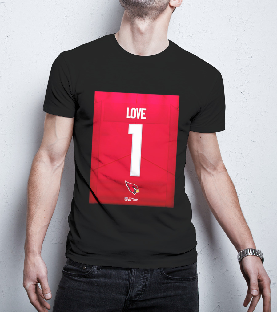 Arizona Cardinals 2026 Draft Love 1 Jersey T-Shirt