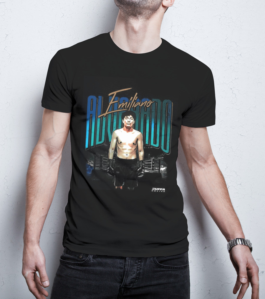 Emiliano Alvarado Zuffa Boxing Fighter Pose Arena Alvarado T-Shirt