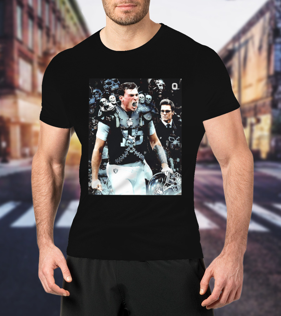Raider Fernando Mendoza Draft 2026 Skull Knight T-Shirt
