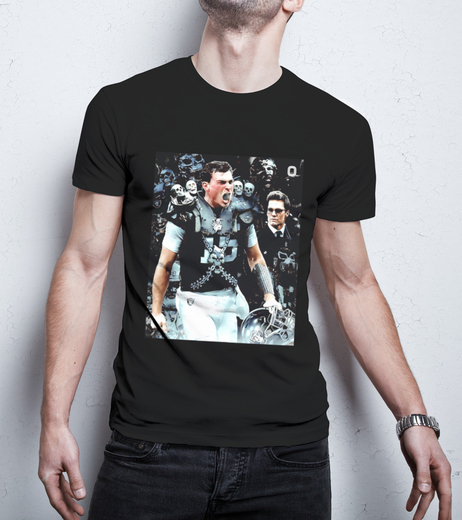 Raider Fernando Mendoza Draft 2026 Skull Knight T-Shirt