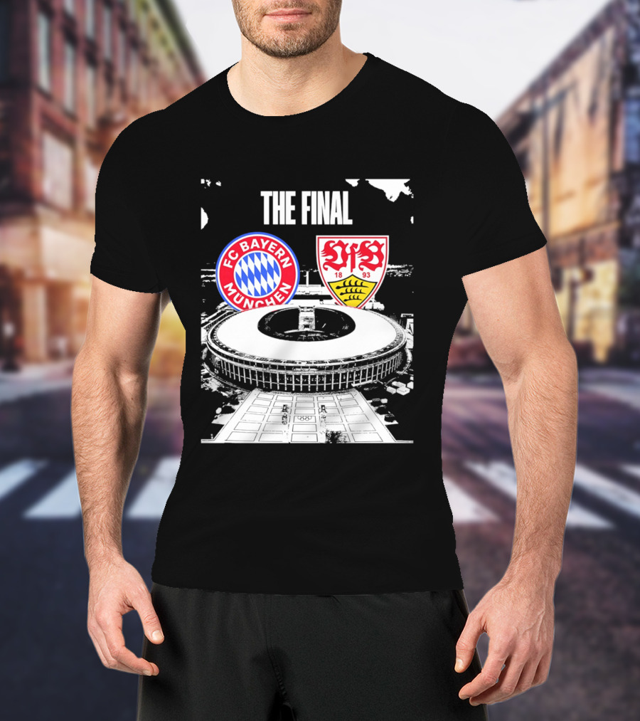 FC Bayern München Vs VfB Stuttgart The Final DFB Pokal 2026 T-Shirt