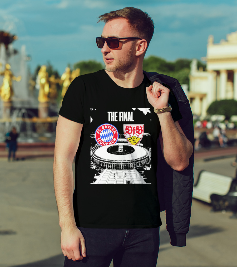 FC Bayern München Vs VfB Stuttgart The Final DFB Pokal 2026 T-Shirt