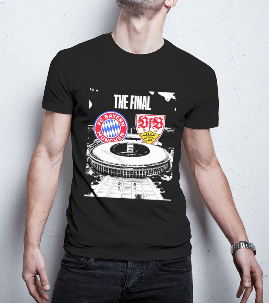 FC Bayern München Vs VfB Stuttgart The Final DFB Pokal 2026 T-Shirt