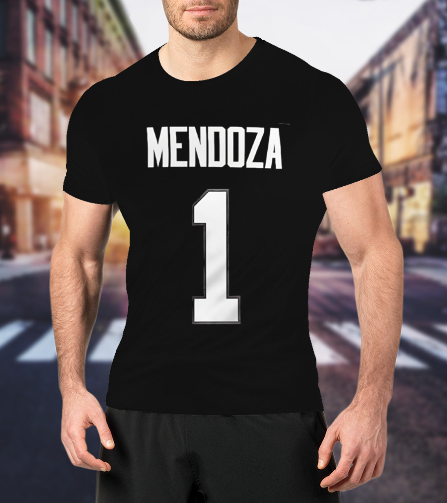 Las Vegas Raiders Fernando Mendoza Number 1 Jersey T-Shirt
