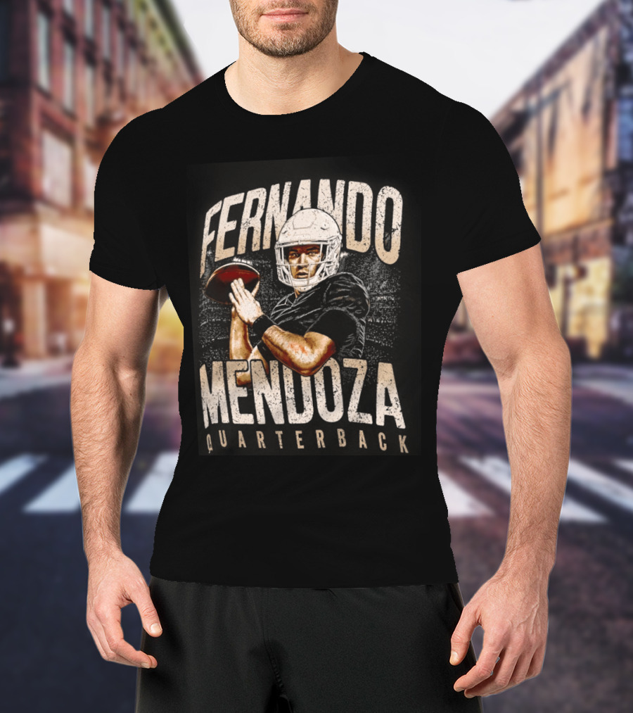 Fernando Mendoza Las Vegas Raiders Quarterback 2026 Draft T-Shirt