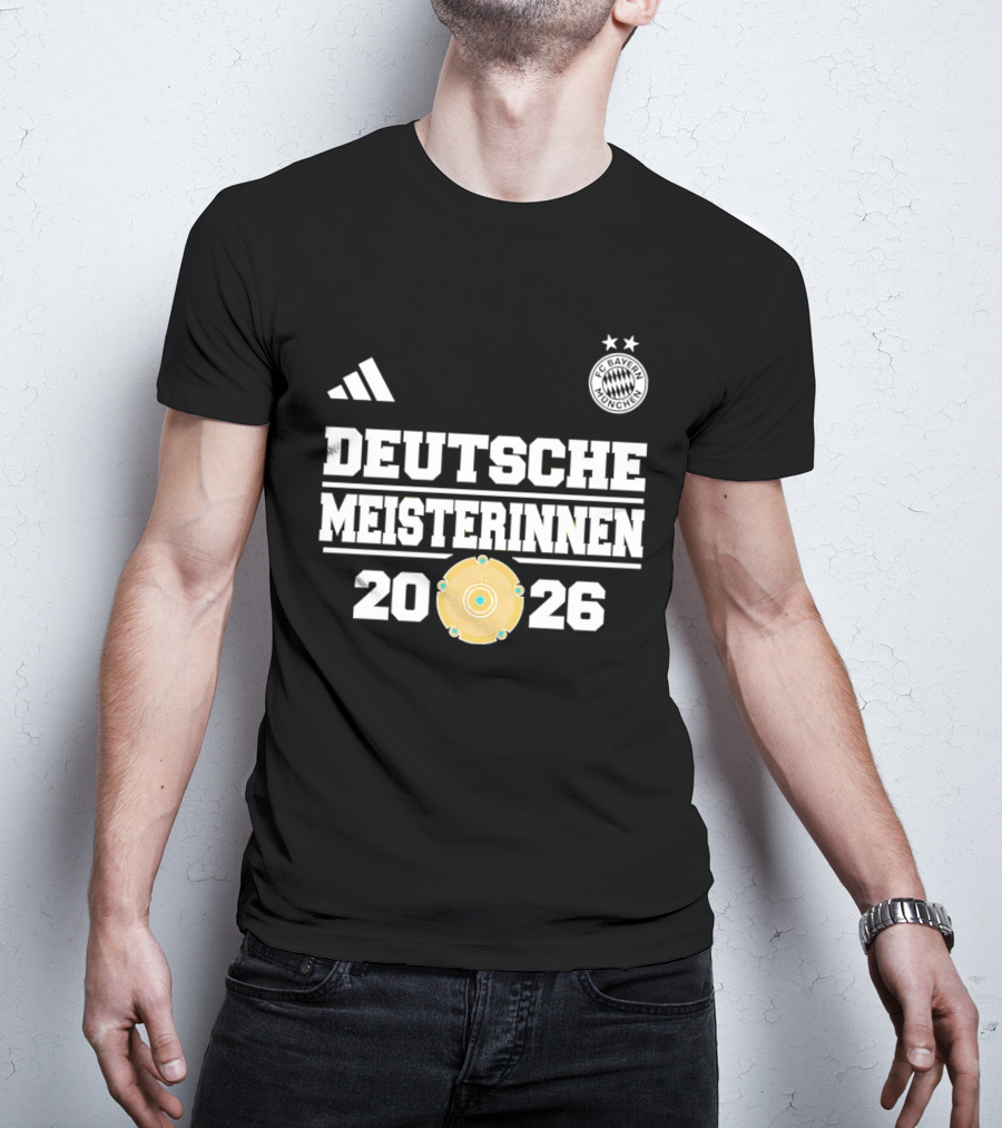 FC Bayern Munich Deutsche Meisterinnen 2026 T-Shirt