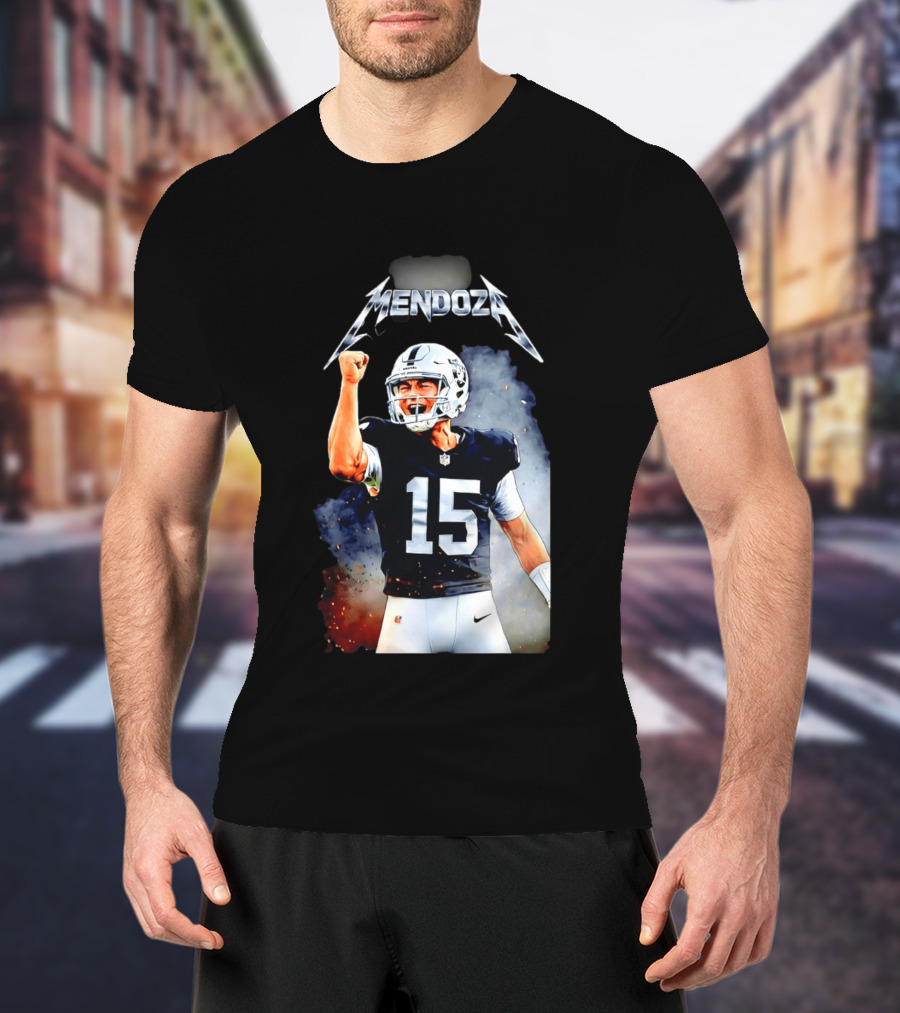 Mendoza Las Vegas Raiders 2026 Draft Fan Gear T-Shirt