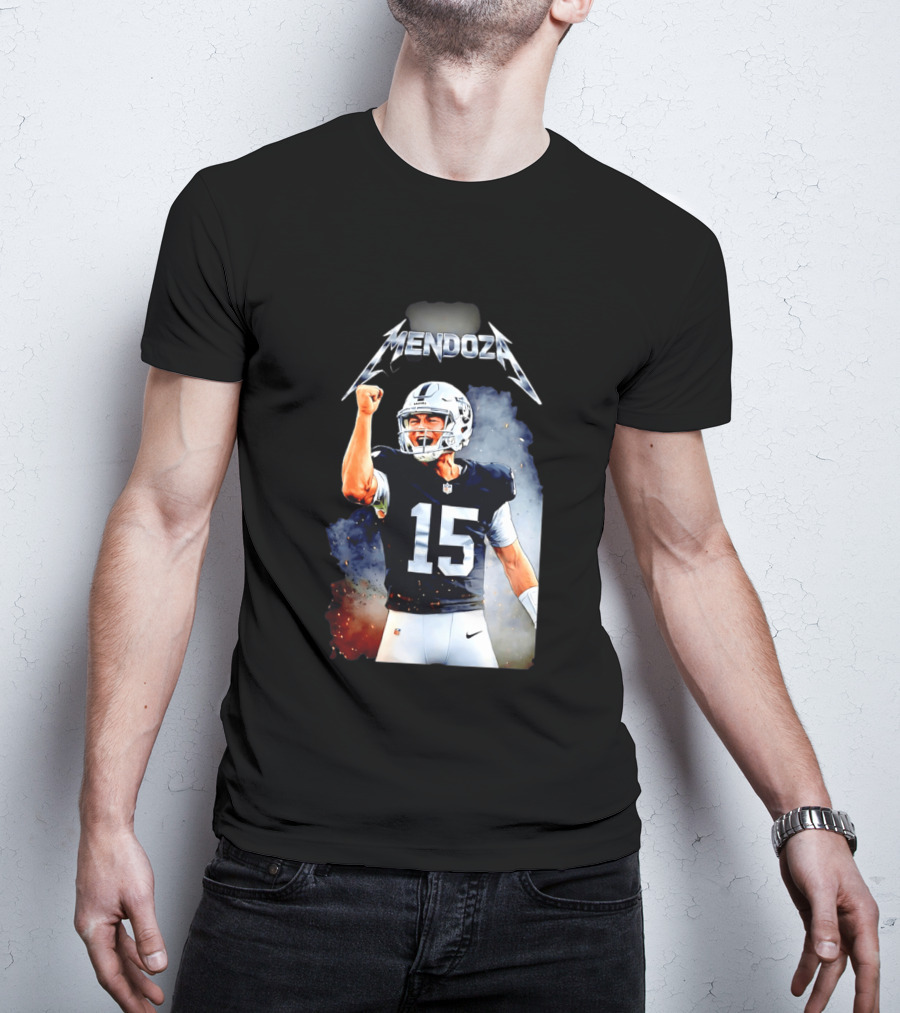 Mendoza Las Vegas Raiders 2026 Draft Fan Gear T-Shirt