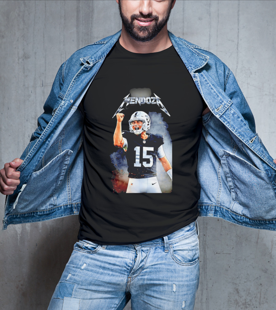 Mendoza Las Vegas Raiders 2026 Draft Fan Gear T-Shirt