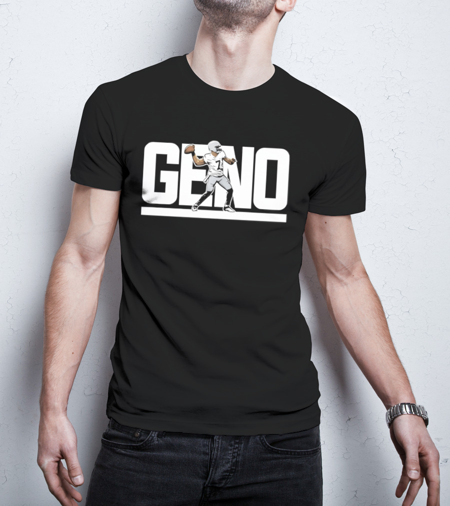 Geno Smith Las Vegas Football Quarterback Action T-Shirt