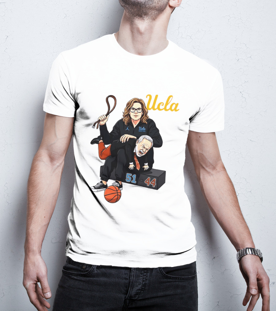 UCLA Bruins Cori Close Vs Vic Schaefer Texas Longhorns 2026 Women's NCAA Tournament Score 51 44 T-Shirt