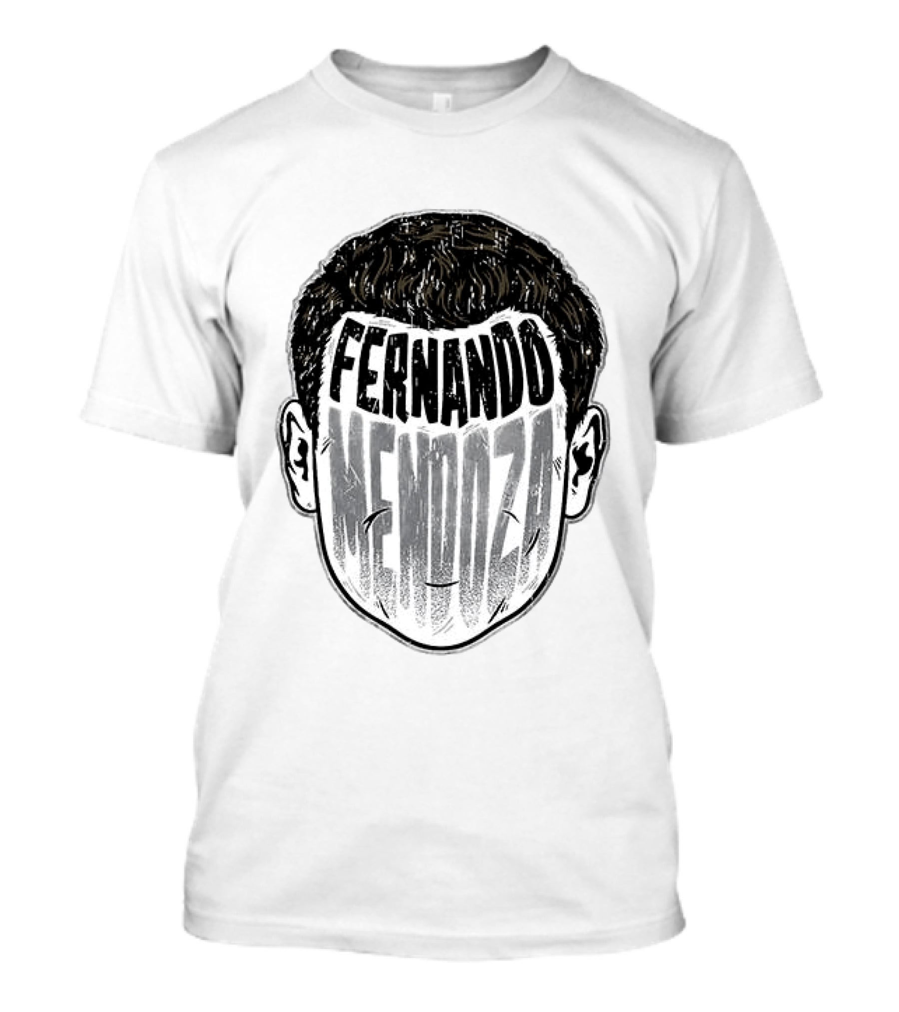 Fernando Mendoza Las Vegas Raiders NHL Face T-Shirt