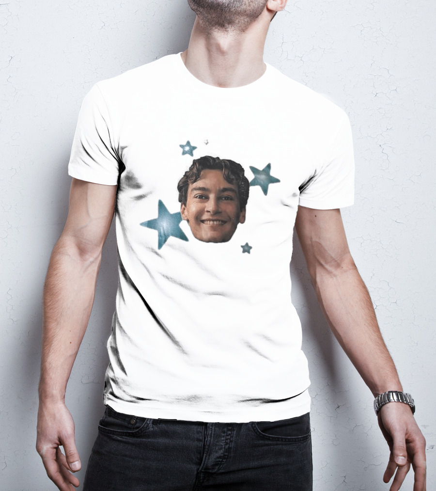 George Sixty Three Starry Smiling Face T-Shirt