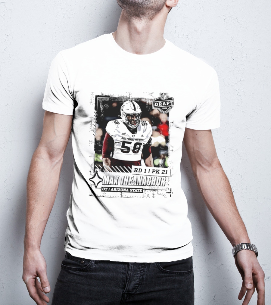 Max Iheanachor RD 11 PK 21 Arizona State Draft 2026 T-Shirt