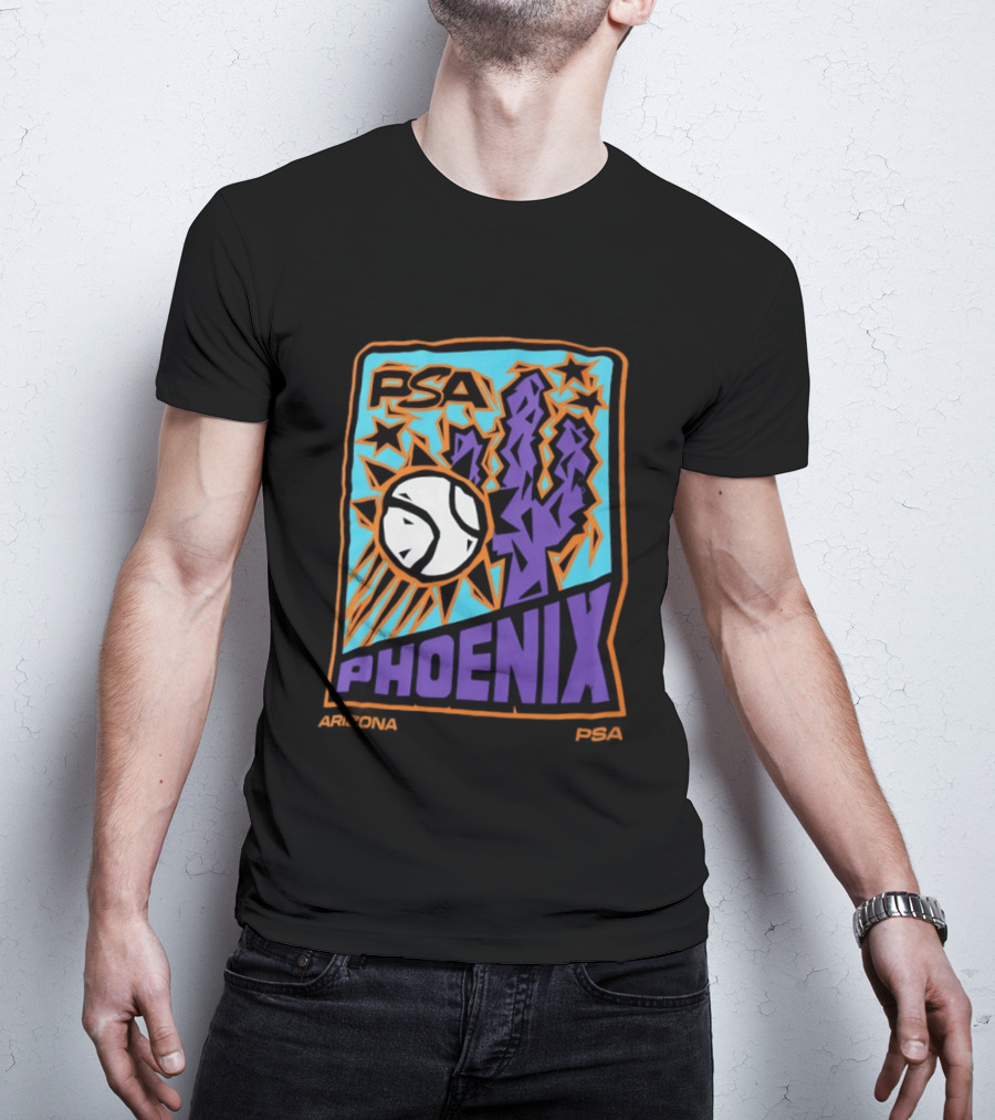 Phoenix Suns PSA Cactus Basketball Stars Arizona T-Shirt