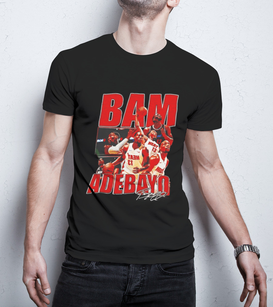Bam Adebayo Heat Basketball Highlights And Scoring Feat T-Shirt