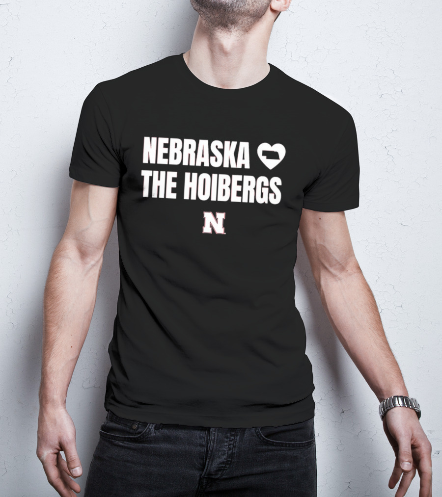 Nebraska Heart The Hoibergs N T-Shirt