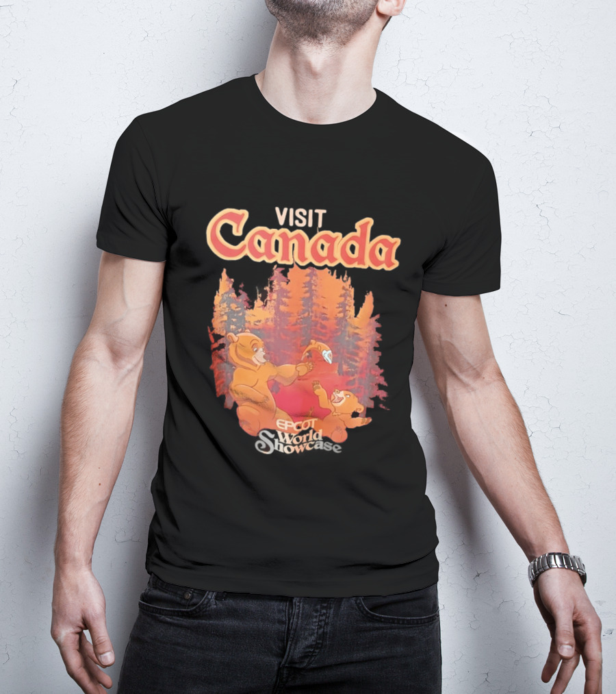 Visit Canada Kenai And Koda Epcot World Showcase T-Shirt