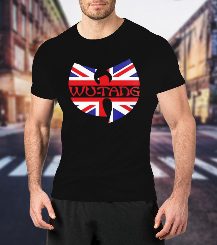 Wu Tang Clan Union Jack UK 2026 London Manchester Tour T-Shirt