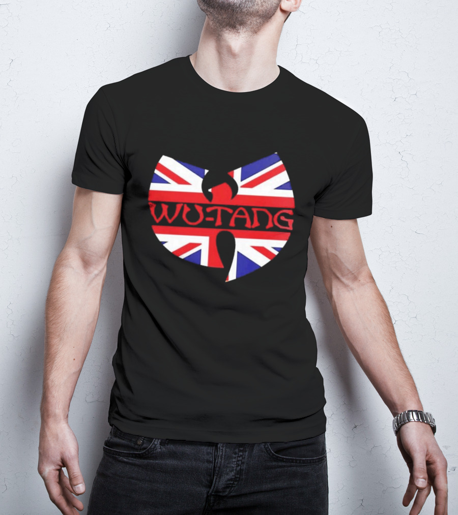 Wu Tang Clan Union Jack UK 2026 London Manchester Tour T-Shirt